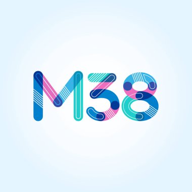 harf ve rakam logosu M38