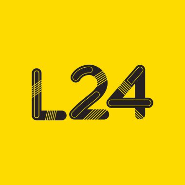 harf ve rakam logosu L24