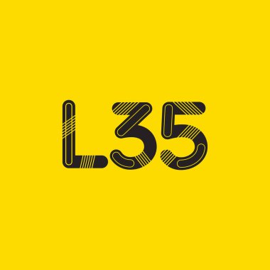 harf ve rakam logosu L35