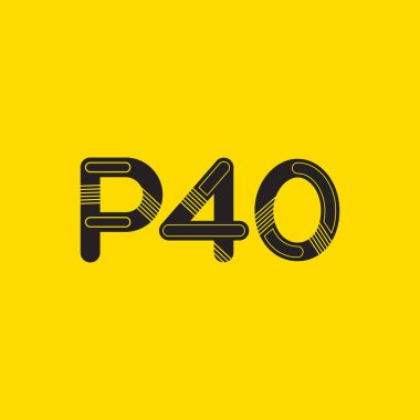 harf ve rakam logosu P40