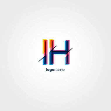 Multicolour mektup logo Ih