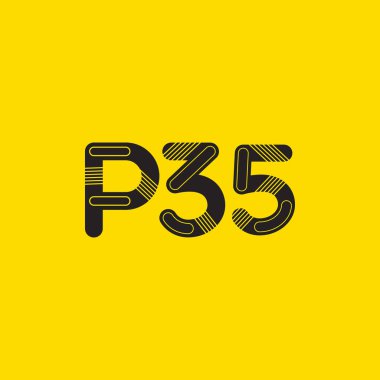 harf ve rakam logosu P35