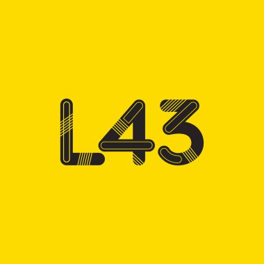 harf ve rakam logo L43