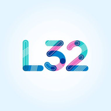 harf ve rakam logosu L32