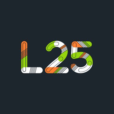 harf ve rakam logosu L25