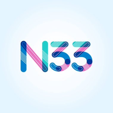harf ve rakam logo N33