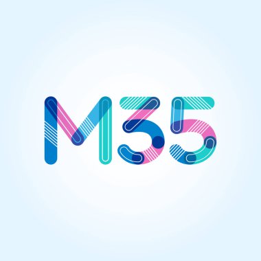 harf ve rakam logosu M35