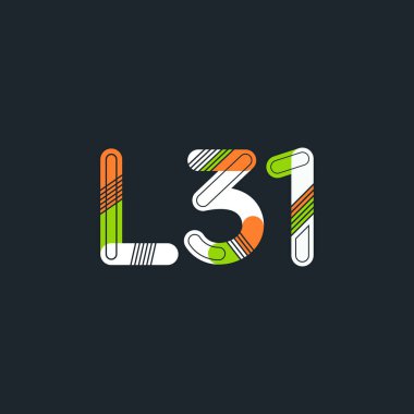 harf ve rakam logo L31