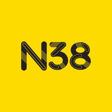 harf ve rakam logo N38