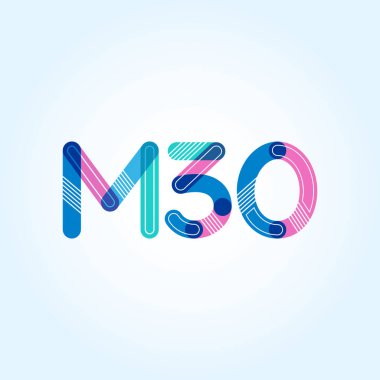 harf ve rakam logosu M30