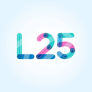 harf ve rakam logosu L25