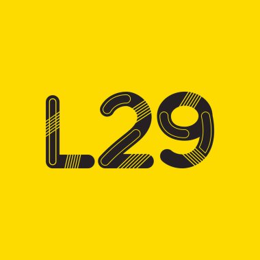 harf ve rakam logo L29