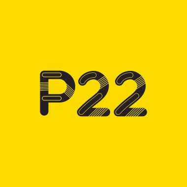 harf ve rakam logosu P22