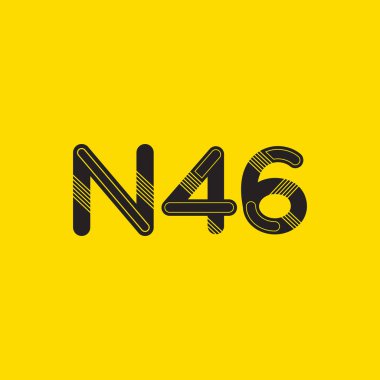 harf ve rakam logo N46