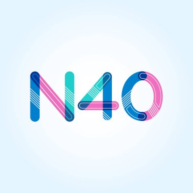 harf ve rakam logosu N40