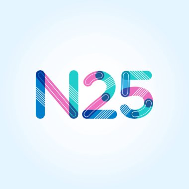 harf ve rakam logosu N25