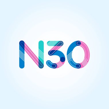 harf ve rakam logosu N30