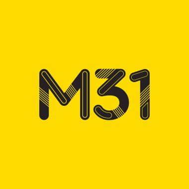 harf ve rakam logosu M31