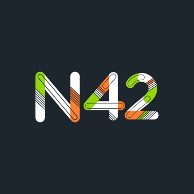 harf ve rakam logosu N42