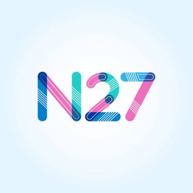 harf ve rakam logosu N27