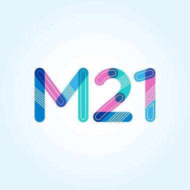 harf ve rakam logosu M21