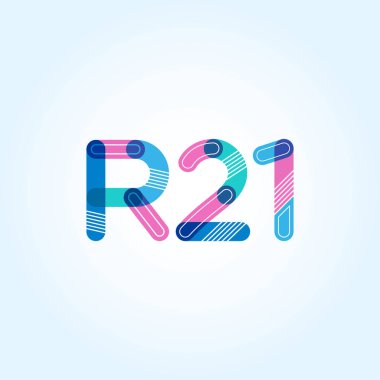 harf ve rakam logosu R21