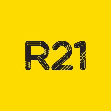 harf ve rakam logosu R21