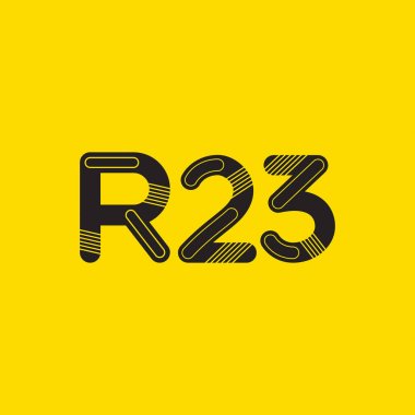 harf ve rakam logosu R23