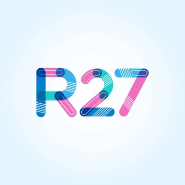 harf ve rakam logosu R27