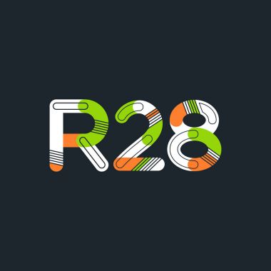 harf ve rakam logo R28