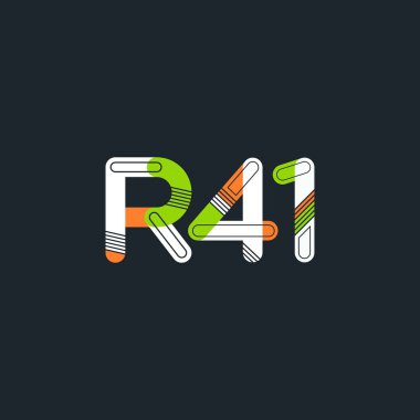 harf ve rakam logo R41