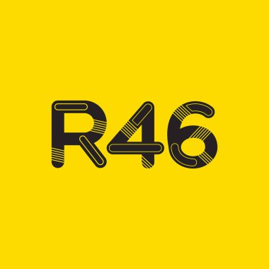 harf ve rakam logo R46