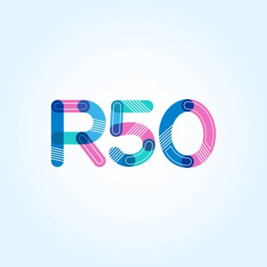 harf ve rakam logosu R50