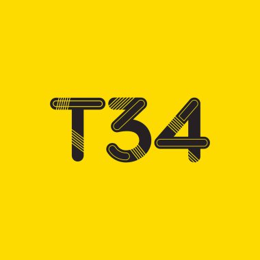 harf ve rakam T34
