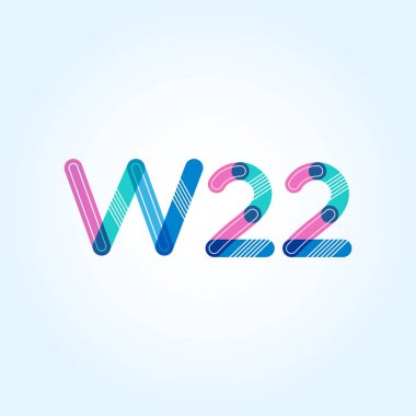 harf ve rakam logo W22