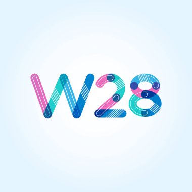 harf ve rakam logo W28