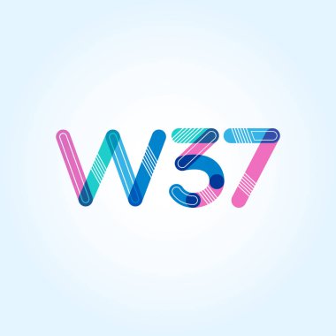 harf ve rakam logo W37