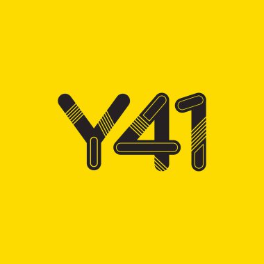 harf ve rakam çağdaş şirket logosu