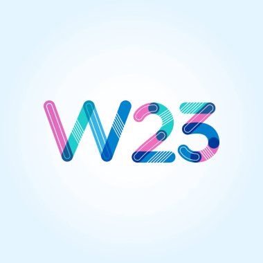 harf ve rakam logo W23