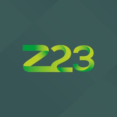 Ortak mektup ve sayı logosu Z23