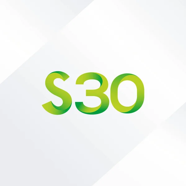 Wspólny list logo S30 — Wektor stockowy