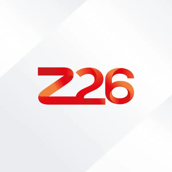 Logotipo da carta comum Z26 — Vetor de Stock