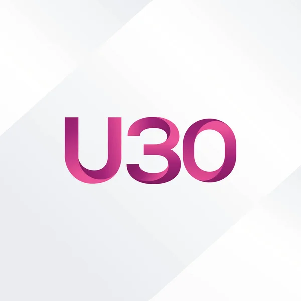 Κοινή επιστολή λογότυπο U30 — Διανυσματικό Αρχείο