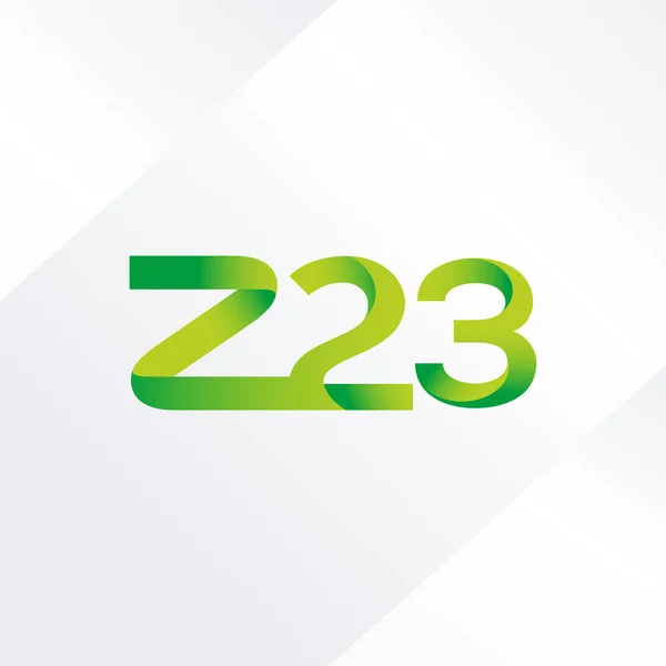 Wspólny list logo Z23 — Wektor stockowy