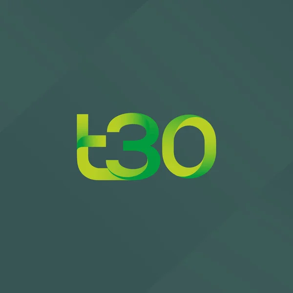 Κοινή επιστολή λογότυπο Τ30 — Διανυσματικό Αρχείο
