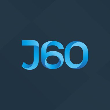 J60 mektup ve sayı logo simge