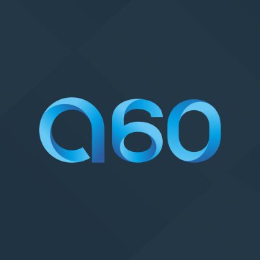 A60 mektup ve sayı logo simge