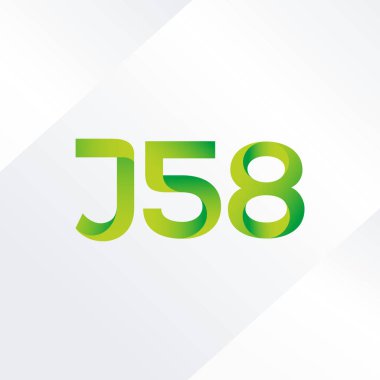 J58 mektup ve sayı logo simge