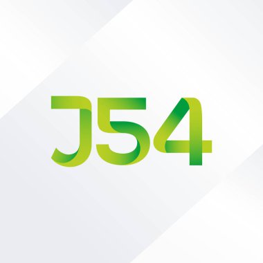 J54 mektup ve sayı logo simge