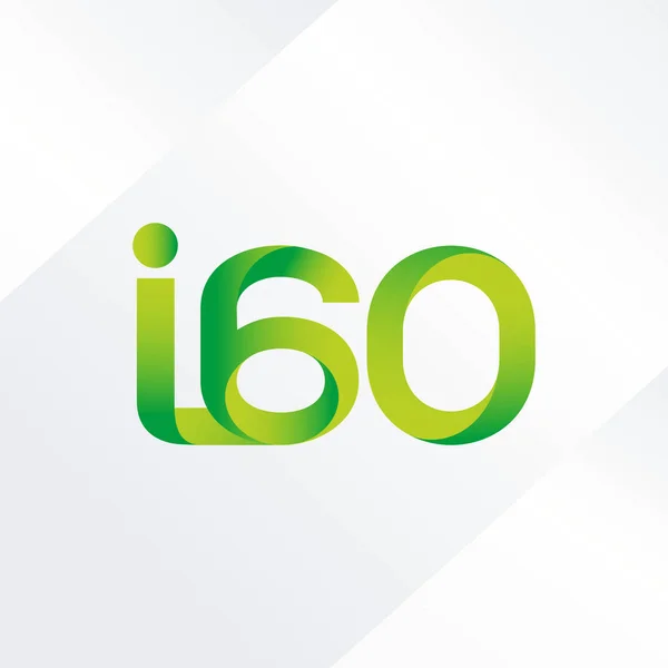 Logotipo da carta conjunta i60 —  Vetores de Stock